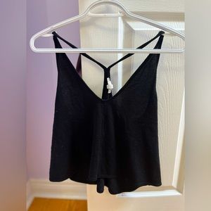 Black Wilfred Flowy Tank Top